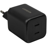 Зарядное устройство сетевое Ugreen X526 (65058) 45W 2xType C, черный