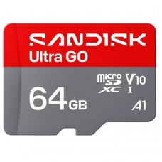 Флеш-карта microSDXC 64Гб Sandisk Ultra Go , Class 10/UHS-1 ( SDSQUGN-064G-GN6MN )