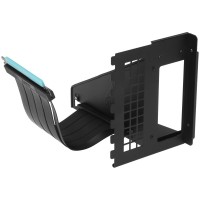 Комплект для вертикальной установки видеокарты Arctic Accelero Vertical GPU Mount Black X3 PCI-E 3.0 X16 300mm Riser Cable