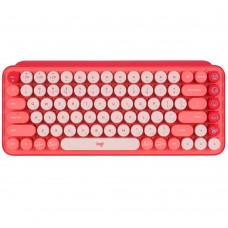 Клавиатура Logitech Wireless Keyboard POP Keys Rose White